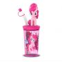 RELKON MY LITTLE PONY DRINK AND GO CUP WITH 10g CANDIES - PINKIE PIE